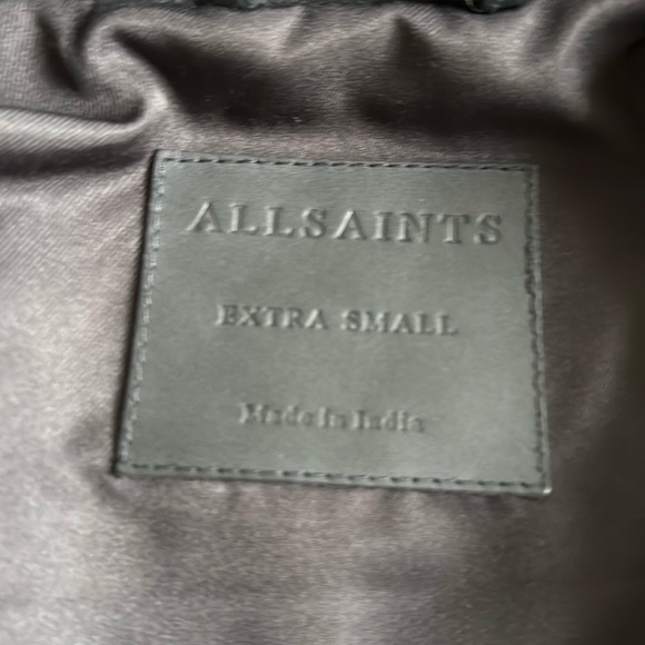 All Saints | Leather Moto Jacket - Picture 9 of 12